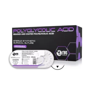image of TBS Polyglycolic Acid (PGA) Sutures (12 Pack)