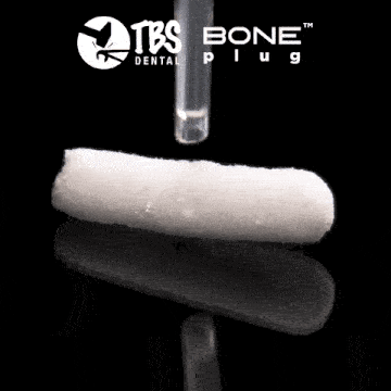 TBS Bone Plug™ Hydration expansion illustration